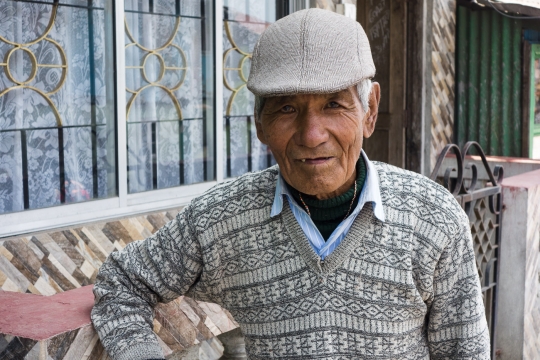 94 year old retired Gorkha