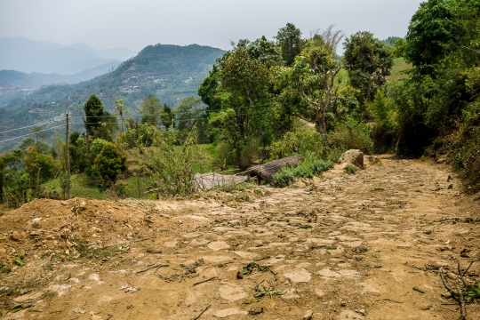 Stony road