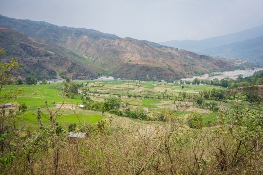 Arun river valley