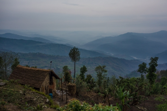 Views of Arun valley