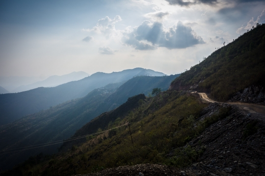 Steep section