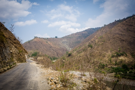 Dry road