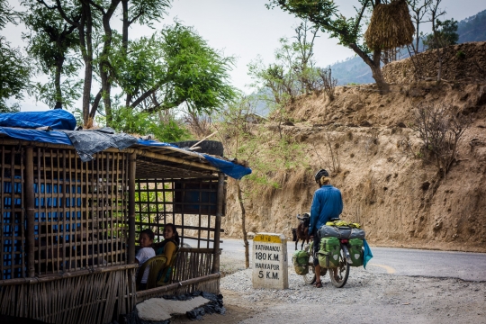 180 km to Kathmandu