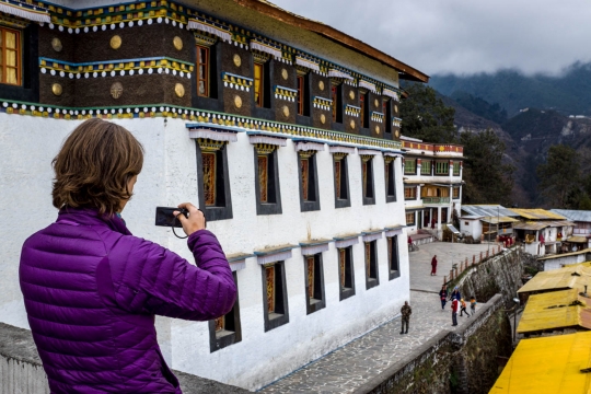 Tawang monastery main prayer hall