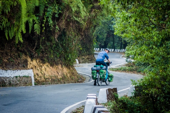 Twisting roads