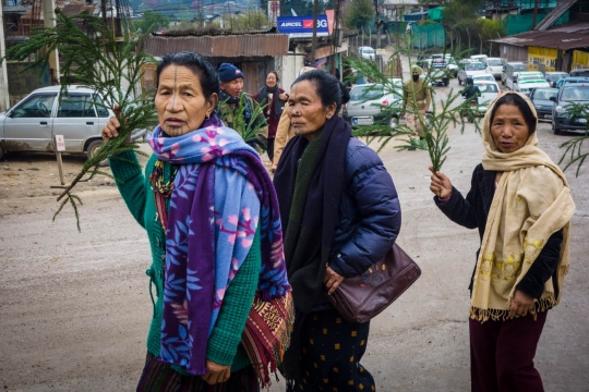 Apatani woman in Ziro