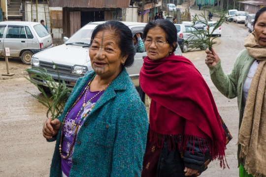 Apatani woman in Ziro