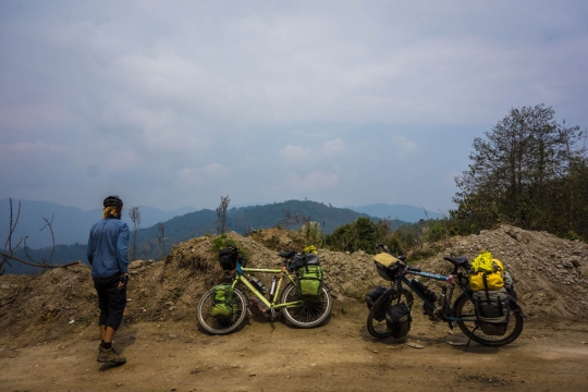 Martin and the bikes