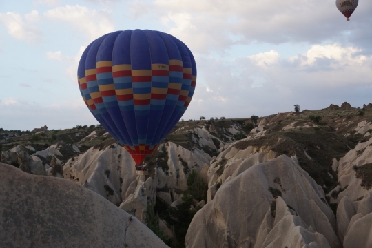 Hot air balloons