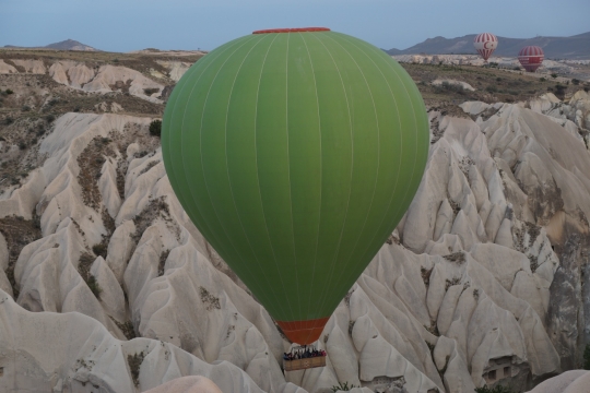 Hot air balloons