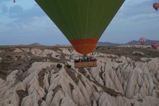 Hot air balloons