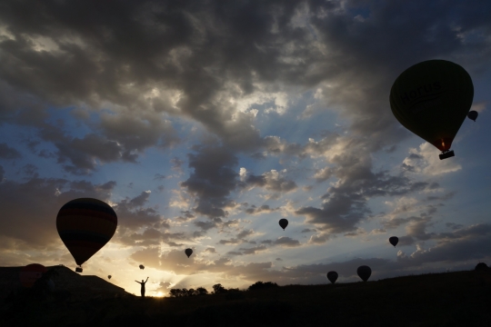 Hot air balloons