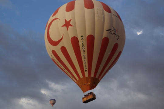 Hot air balloons