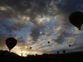 Hot air balloons