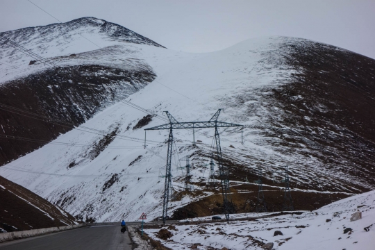 Snow is starting