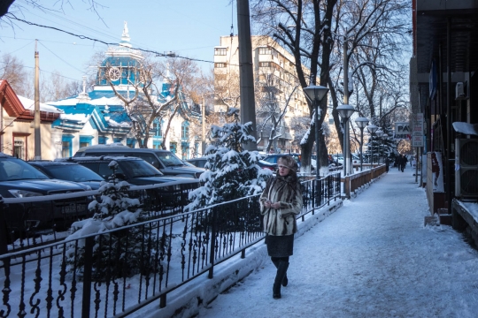 Almaty street life