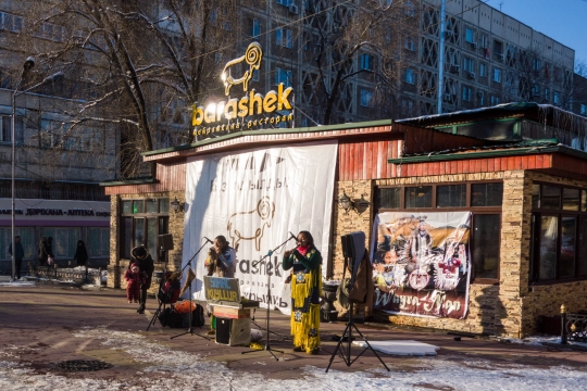 Almaty street life