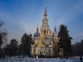 Church in Panfilov park Church in Panfilov park