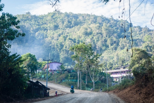 Villages with hill tribes