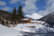 Small pittstop during Reschenpass ascent before Nauders