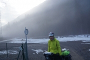 Mist and snow