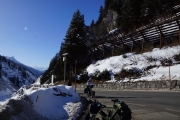 Suus arrives after a tough uphill