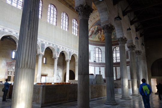 Inside Basilica