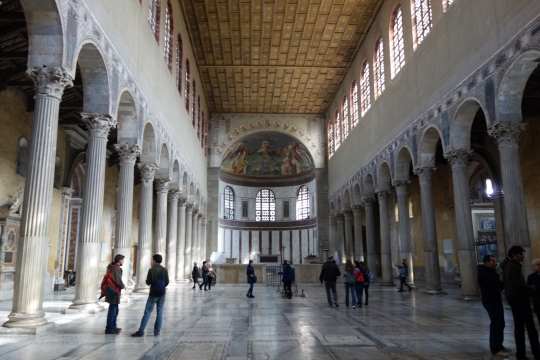 Inside Basilica
