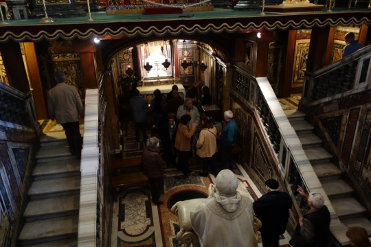 Inside Santa Maria Maggiore