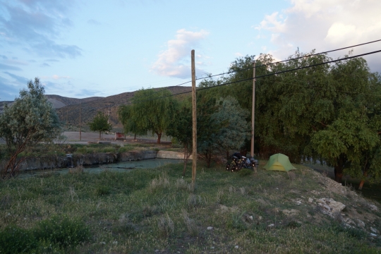 Wild camping spot near Colaren