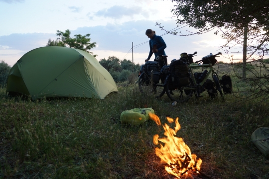 Camp fire