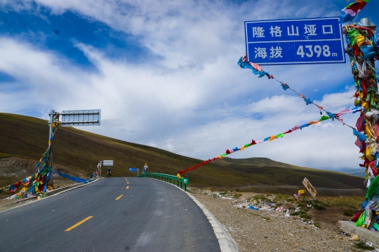 Top of the pass