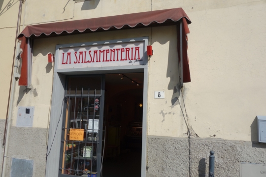 Small shop in San Piero a Sieve where we had a nice snack