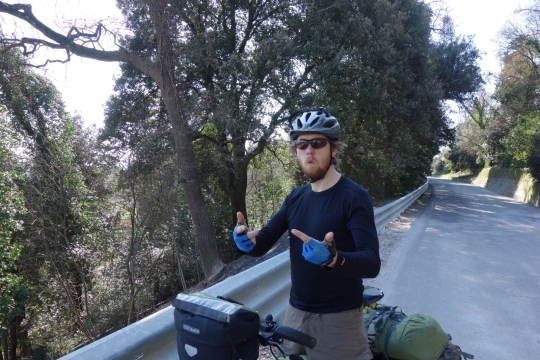 Martin on the road again