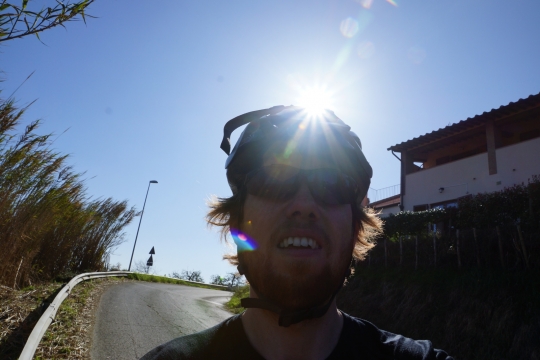 Martin on the road again