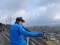 Martin looking at the view