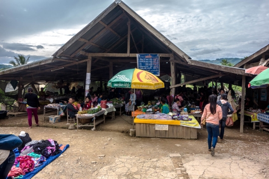 Laos market