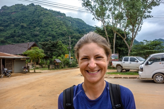 Susanne happy to relax