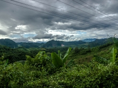 Stormy clouds in Laos Stormy clouds in Laos