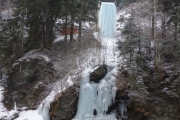 Icy waterfall