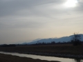 Mountain view along the Rhein