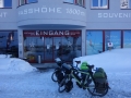 We made it up to 1800 meters at the Arlbergpass