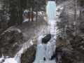 Icy waterfall