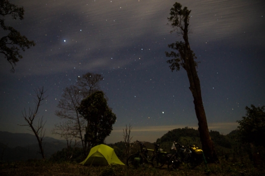 Great starry night sky