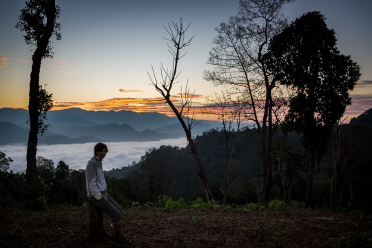 Susanne and the sunrise