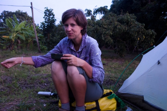 Wild camping out of Chomthong