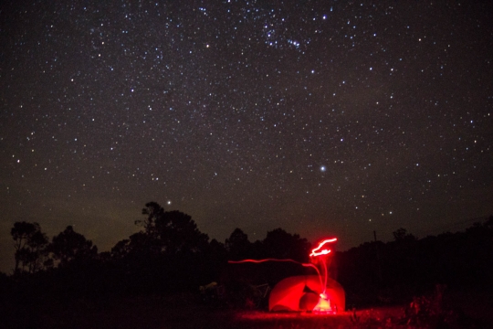 The stars in Ob Luang