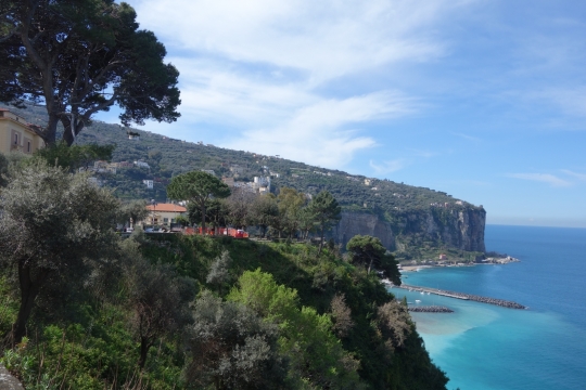 Coast between Salerno and Sorrento