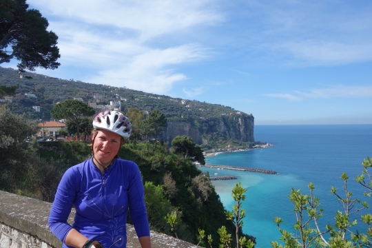 Suus and coast between Salerno and Sorrento