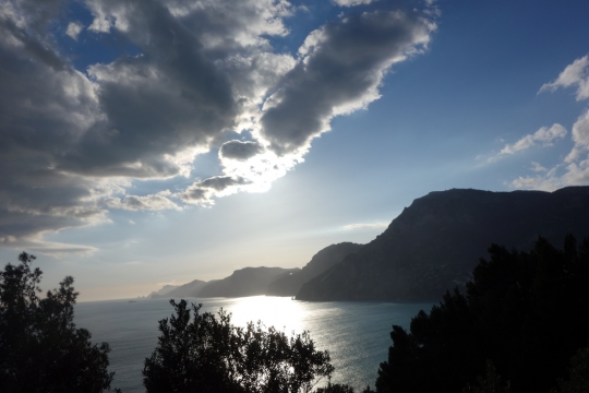 Beautiful view at Amalfi coast